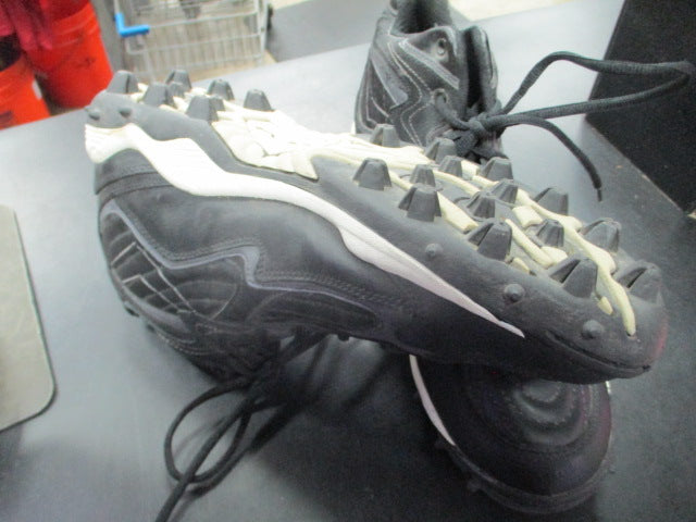 Load image into Gallery viewer, Used Pony Black Football Cleats Size 11.5
