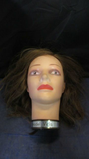 Load image into Gallery viewer, Used Pivot Point Model Viola Human Hair Mannequin Head

