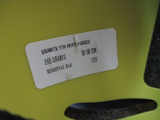 Used Bell Granite MIPS Youth Bike Helmet - Size 52-58cm