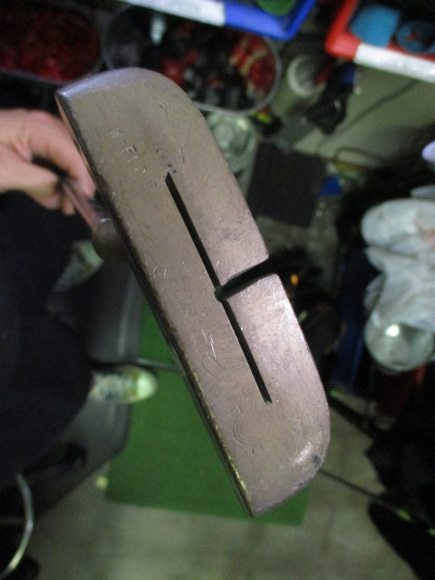 Vintage Acushnet Bullseye Wide Flange Right Hand Putter