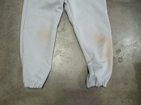 Used Champro Grey Baseball Pants Size Youth Medium