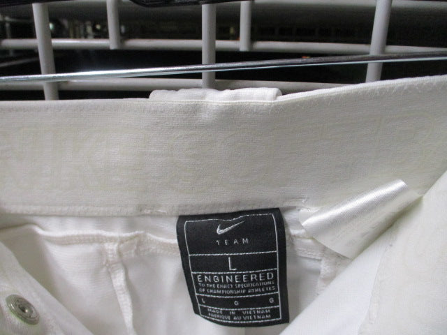 Load image into Gallery viewer, Used Nike White Knicker Bottom Pants Adult Size Large
