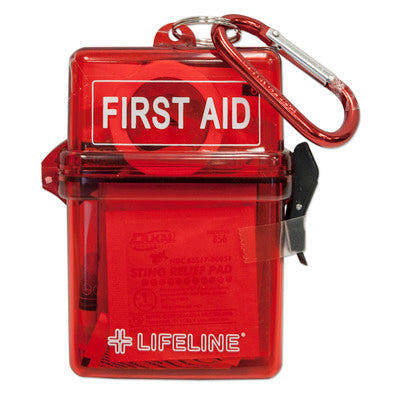 New Lifeline Weather Resistant First Aid Kit - 28 Piece Kit