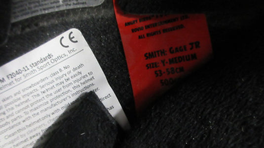 Used Smith Gage JR. Snow Helmet - Size Youth Medium