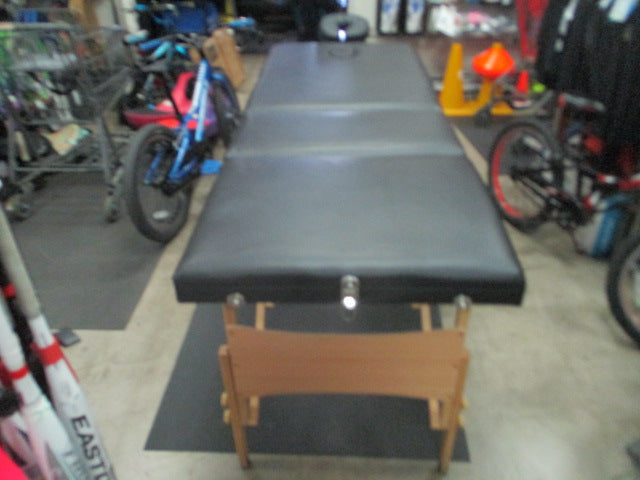 Load image into Gallery viewer, Used Black Folding Massage Table
