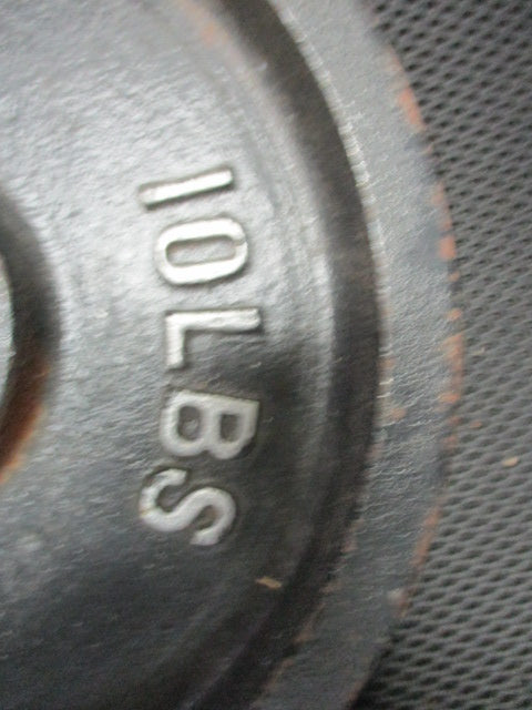 Used Standard 10LB Cast Iron Weight Plate