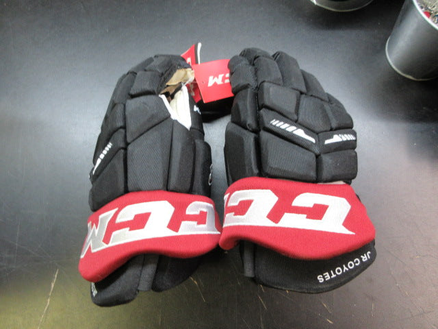 Load image into Gallery viewer, Used CCM Jr Coyotes Hockey Gloves - 15"

