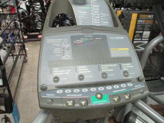 Used Precor EFX 576i Commercial Elliptical w/ Cardio Theater TV