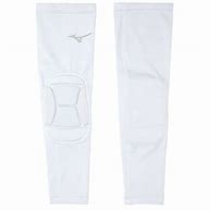New Mizuno Volleyball Padded Elbow Sleeves Set of 2 Size L/XL - White