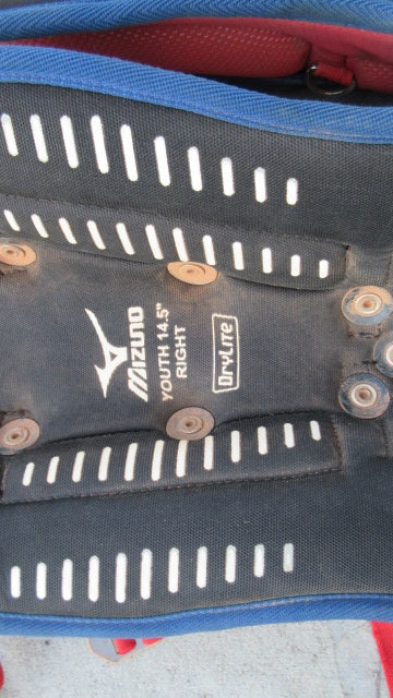 Load image into Gallery viewer, Used Mizuno Samurai Catchers Shin Guards - Youth
