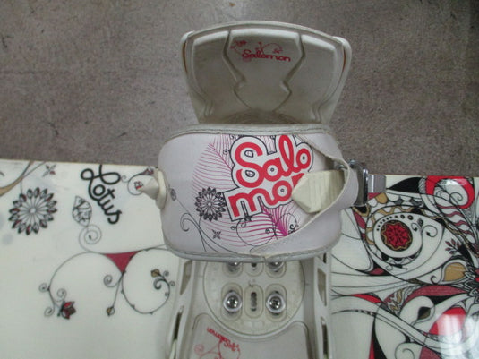 Used Salomon Lotus 127Cm Snowboard W/ Salomon Bindings