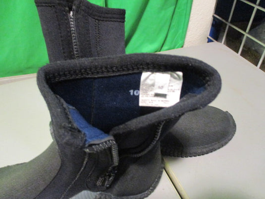 Used Scuba Supreme Size 10 Neoprene DIVE BOOTS