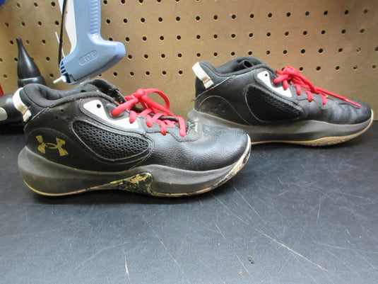 Used Under Armour Lockdown 6 Basketball Shoes - Size Youth 4