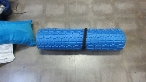 Used Blue Foam Sleeping Pad