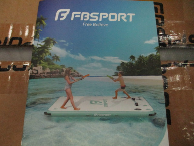 Load image into Gallery viewer, Like New Open Box FBSPORT Inflatable Floating Dock
