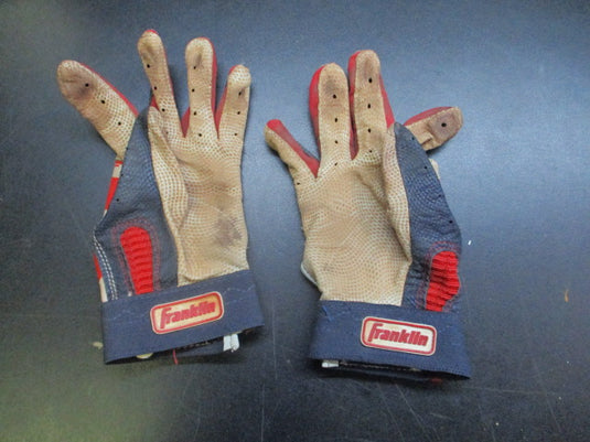Used Franklin Pro Classic Batting Gloves - Size Youth Small