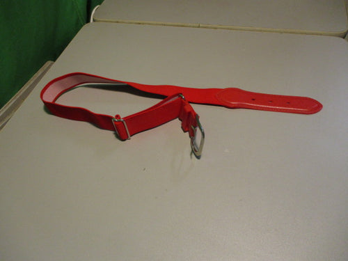 Used Adidas Youth Red Baseball Belt