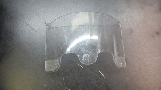 Used Clear Football Helmet Visor