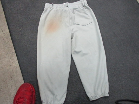 Used Adidas Elastic Bottom Size Youth Large Baseball Pant