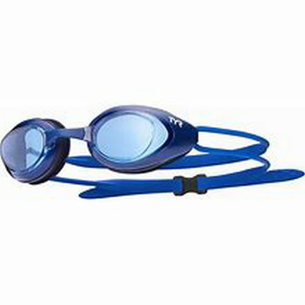 New TYR BlackHawk Racing Swim Goggles - Blue/Navy