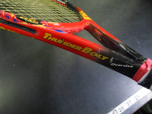 Used Prince Thunderbolt Oversized Longbody Tennis Racquet with Carry Bag 28"