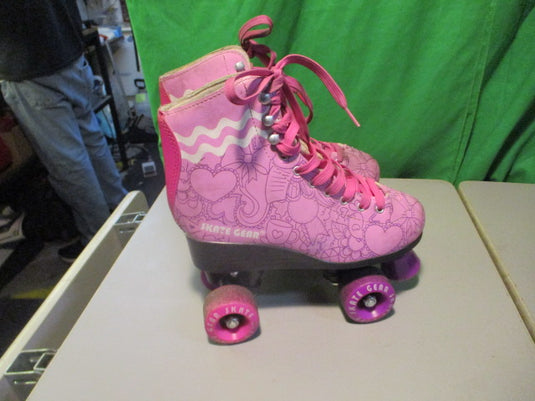 Used Skate Gear Size 5 Pink Quad Skates