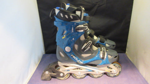 Used Roller Derby Elite Proline 900 In Line Skates Size 7 - wear on buckles