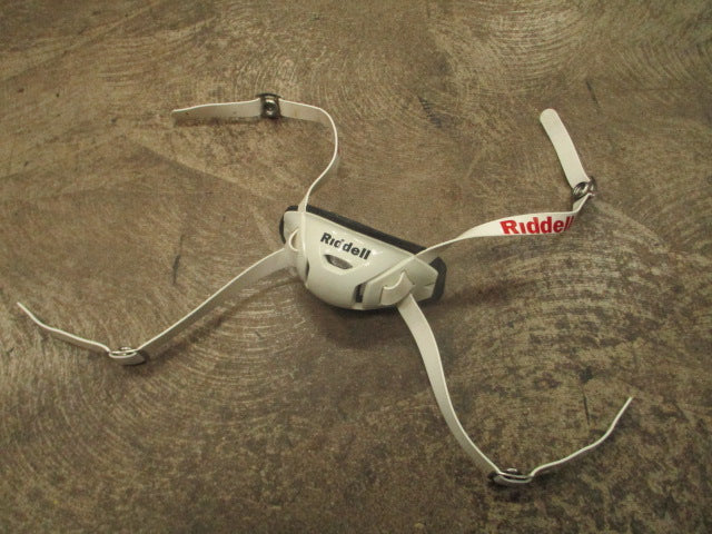Load image into Gallery viewer, Used Riddell White Football Chin Strap

