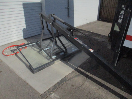 Used Goalrilla Silverback SB60 Tempered Glass Basketball Hoop System