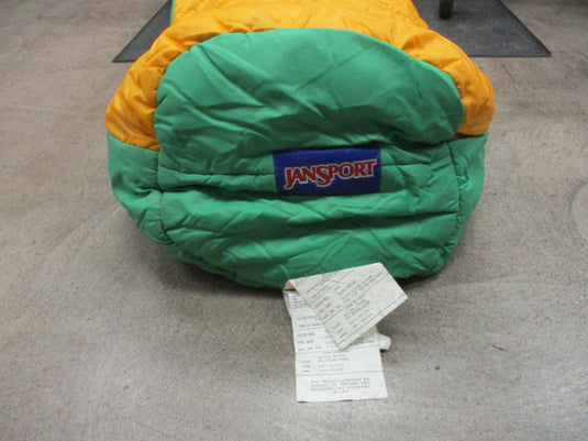 Used Vintage Jansport Brass Bed Expedition Mummy Sleeping Bag 30 X 95”