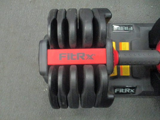 Used FitRX 52.5lb Adjustable Dumbbell - Single