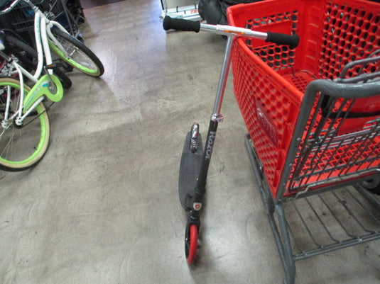 Used Razor Carbon Lux Kick Scooter W/ Kick Stand