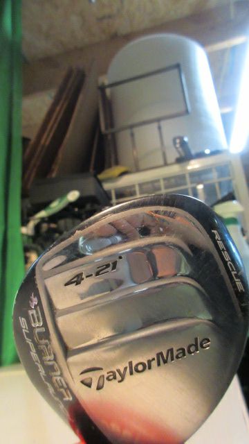 Used TaylorMade Burner SuperFast Rescue Ladies 4 Hybrid 21°