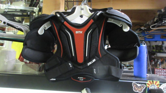 Used STX Stallion HPR 1.2 Lacrosse Shoulder Pads - Youth Medium
