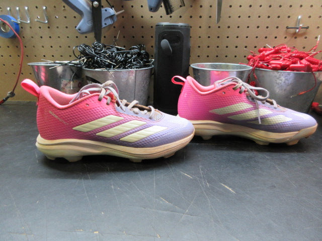Load image into Gallery viewer, Used Adidas Adizero Instinct TP Softball Cleats - Size 3.5
