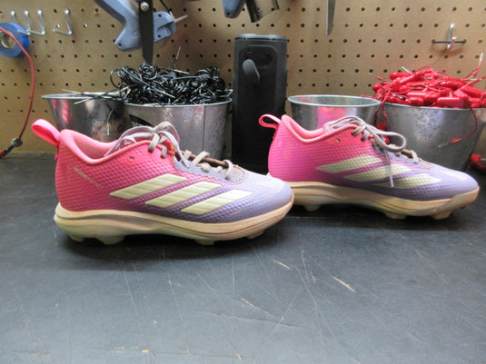 Used Adidas Adizero Instinct TP Softball Cleats - Size 3.5