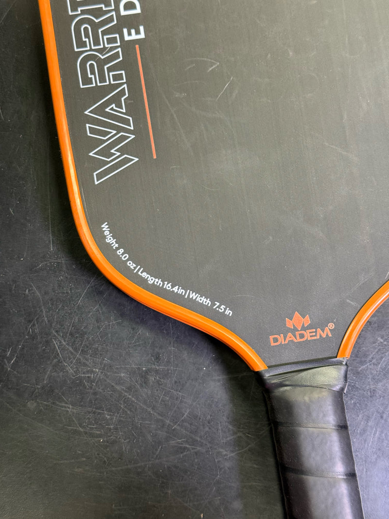 Load image into Gallery viewer, Used Diadem Warrior Edge Pickleball Paddle DEMO
