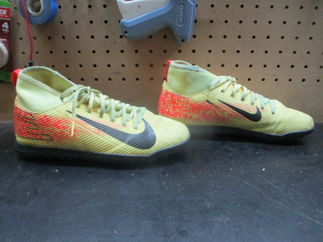 Load image into Gallery viewer, Used Kids' Nike Jr. Mercurial Superfly Indoor Soccer Shoes - Size Youth 6
