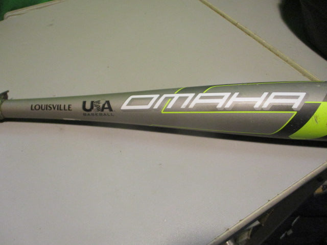 Load image into Gallery viewer, Used Louisville Slugger Omaha (-10) 27&quot; USA Baseball Bat
