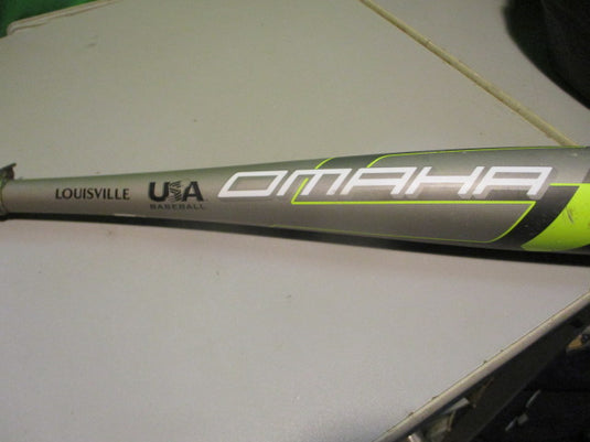 Used Louisville Slugger Omaha (-10) 27" USA Baseball Bat