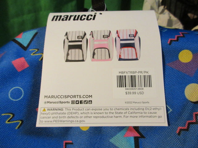 Load image into Gallery viewer, New Marucci Foxtrot T-Ball Backpack - Purple/Pink
