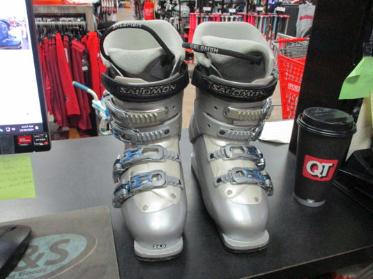 Used Salomon Irony 4 Downhill Ski Boots Size 24.0
