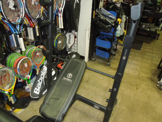 Used Marcy Pro Diamond Elite Adjustable Bench Press, Preacher Curl and Leg Ext