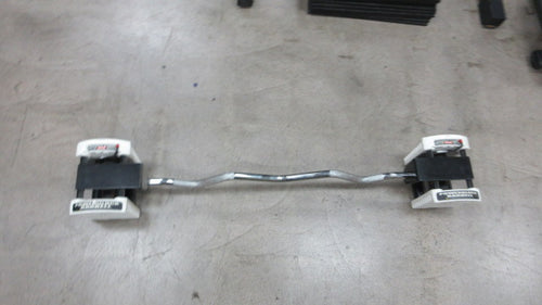 Used Powerblock Urethane EZ Curl Bar Dumbbell Attachment