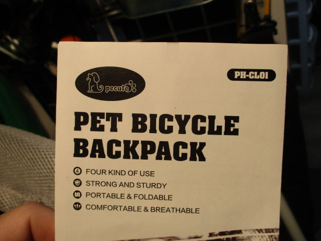 Load image into Gallery viewer, Used Pecute Dog Bike Basket Dog Booster Car Seat
