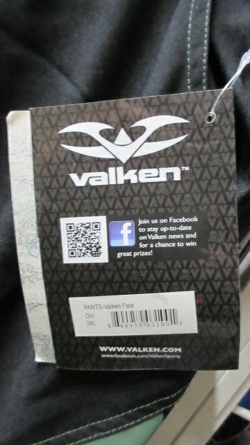 Valken Fate Motorcross Pants Adult Size 3XL - Like New