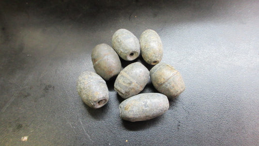 Used Fishing Weights - 7 Piece