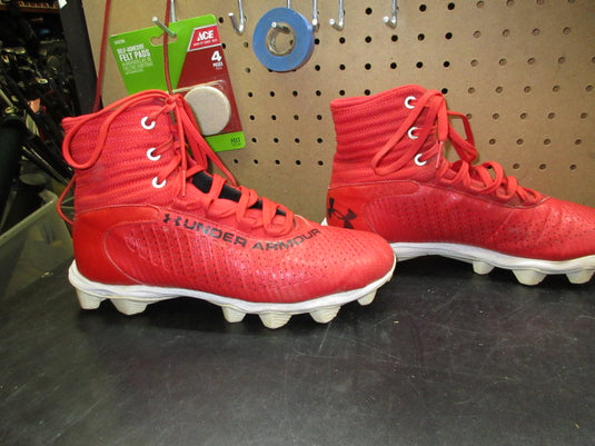 Used Under Armour Highlight Fran RM Jr 2.0 Football Cleats - Size 8