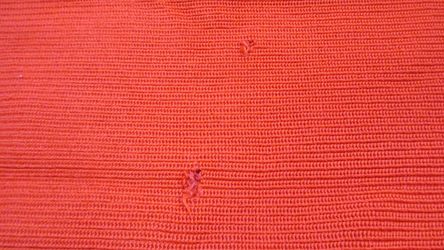 Load image into Gallery viewer, Used Red Hockey Socks Size 32&quot; - holes
