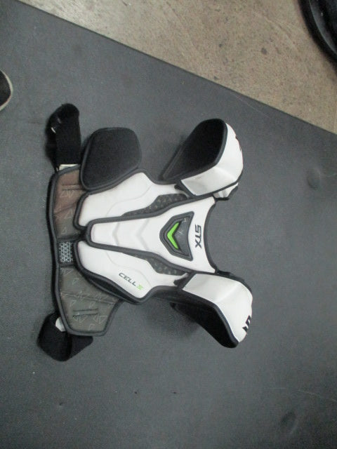 Load image into Gallery viewer, Used STX Cell IV Size Large Lacrosse Shoulder Pads
